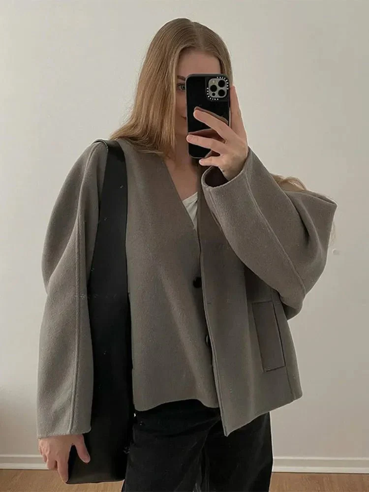 Charee Übergroßer Mantel