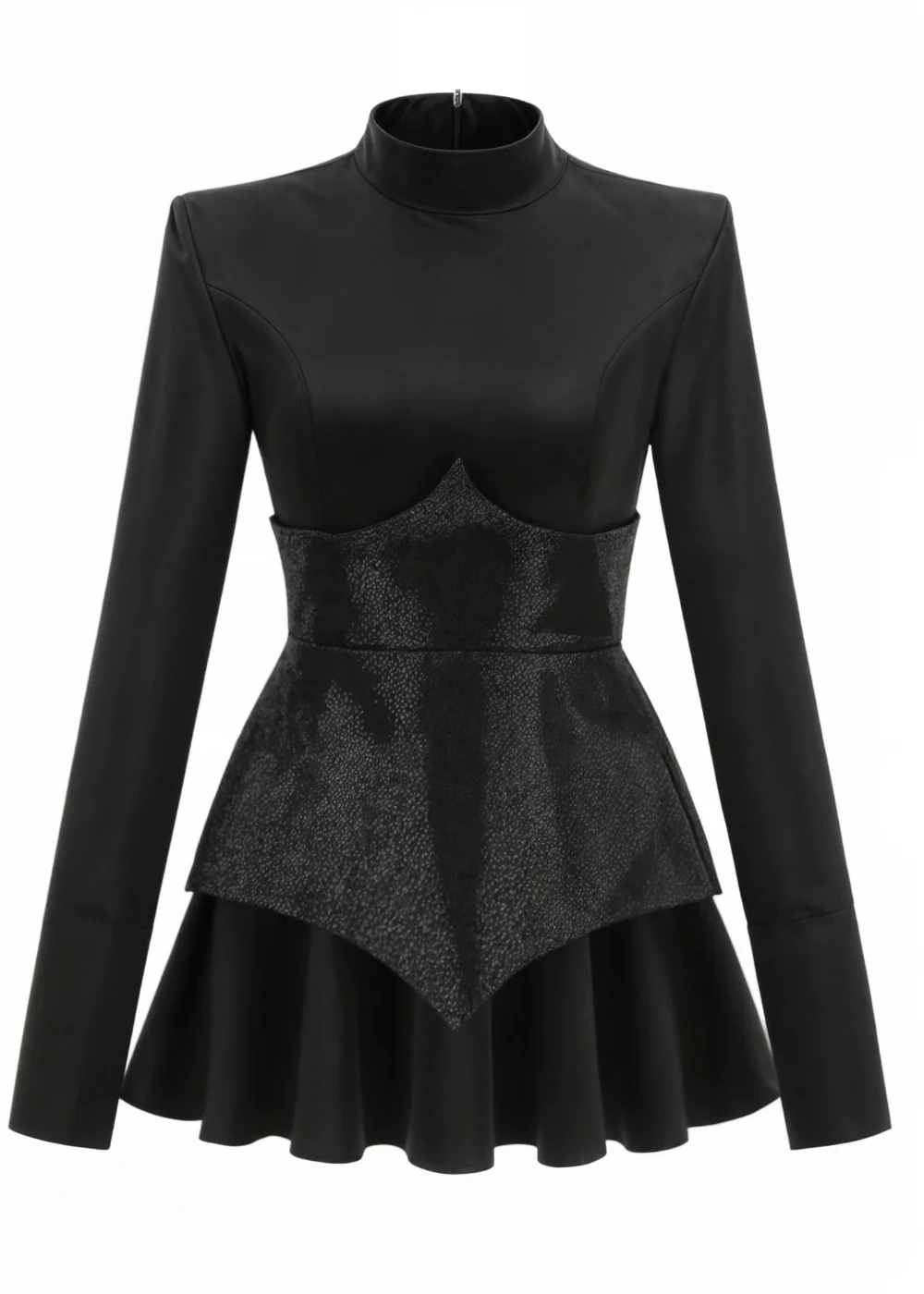 Charlotte | Pailletten-Patch-Minikleid - Image 7