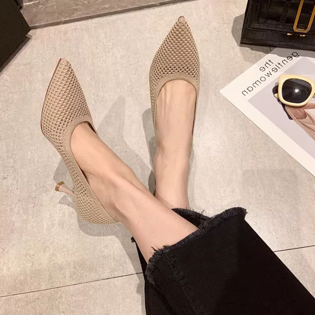 Chelly Sommertraum - Atmungsaktive Stiletto Mesh-Schuhe von Faszinierender Eleganz - Image 3