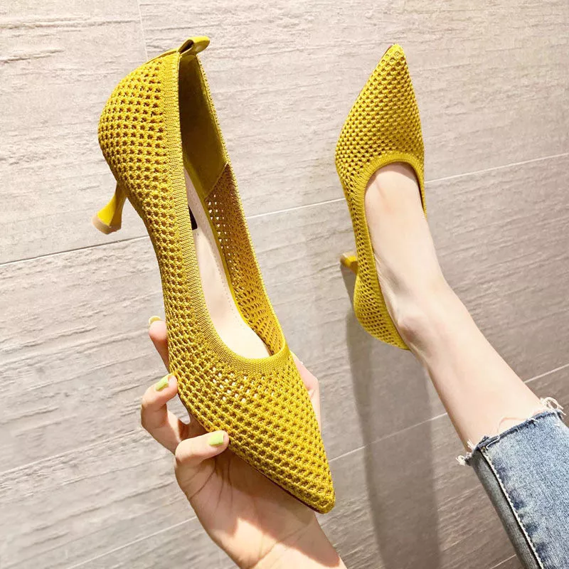 Chelly Sommertraum - Atmungsaktive Stiletto Mesh-Schuhe von Faszinierender Eleganz - Image 5