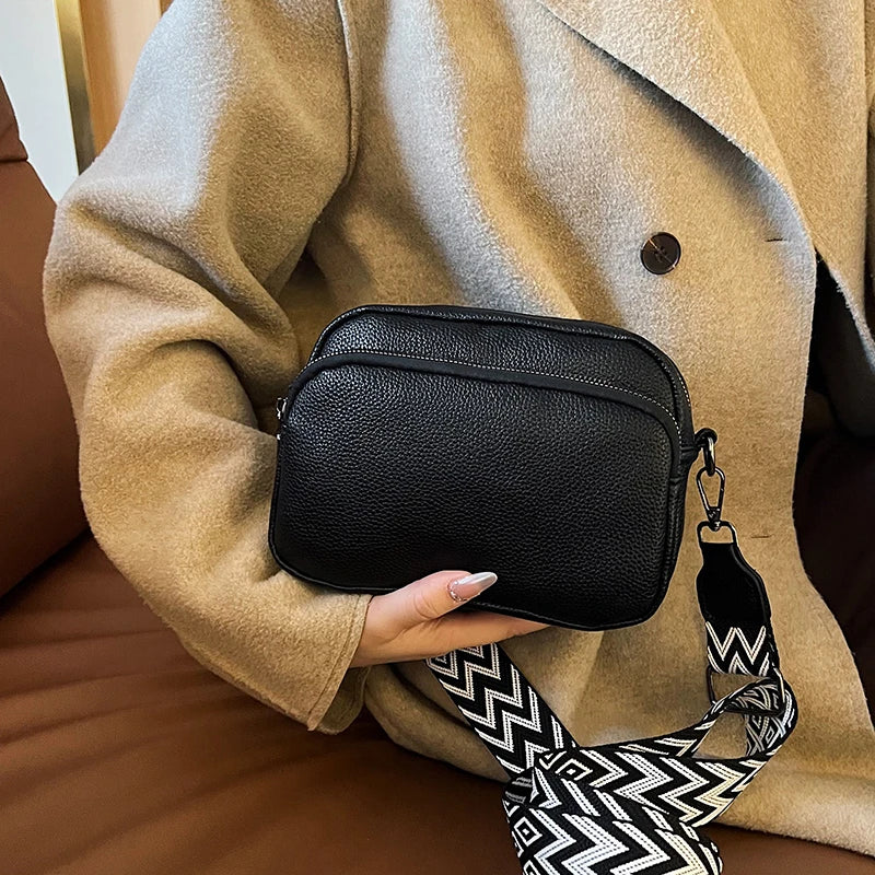 Chelsea | Raffiniertes PU Leder Schultertasche - Image 3