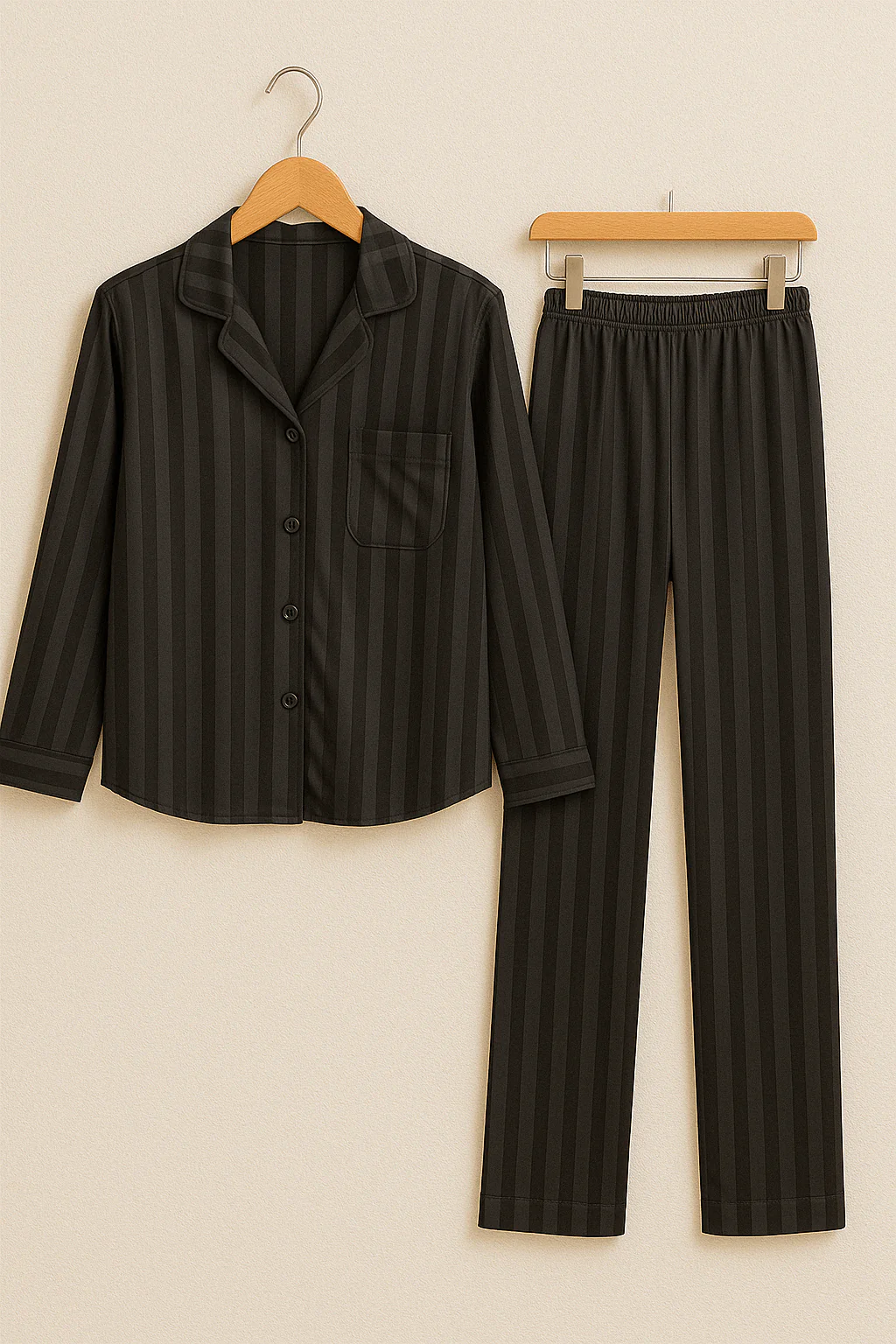Christabel Gestreiftes Pyjama-Set - Image 8
