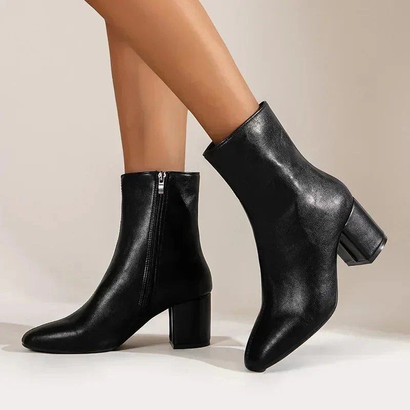 Christin | Modische Schuhe mit Seitlichem Reißverschluss - Image 3
