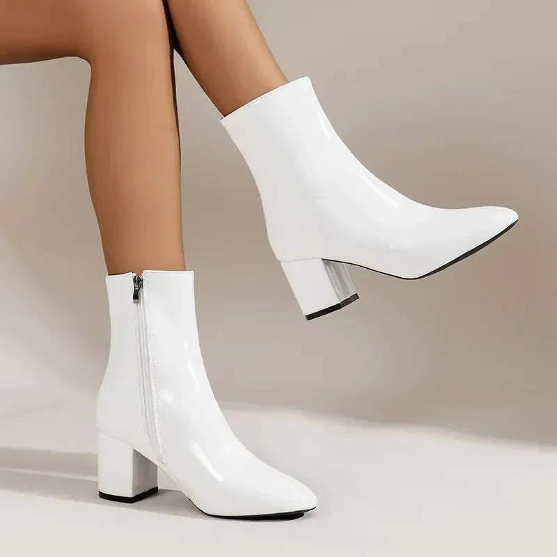 Christin | Modische Schuhe mit Seitlichem Reißverschluss - Image 4