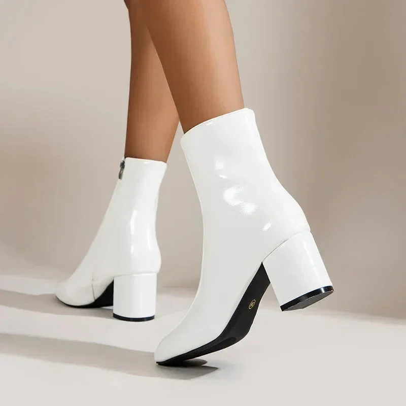 Christin | Modische Schuhe mit Seitlichem Reißverschluss - Image 5