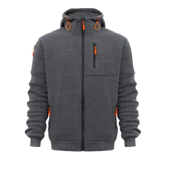 Christop | herren lässige kapuzen jacke | reißverschluss - Image 4