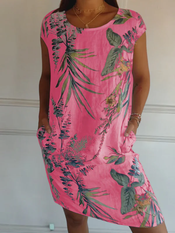 CINDY - GERADES KLEID MIT PRINT - Image 6