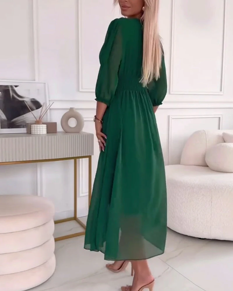Cindy™ | Leichtes Seidenchiffonkleid - Image 2