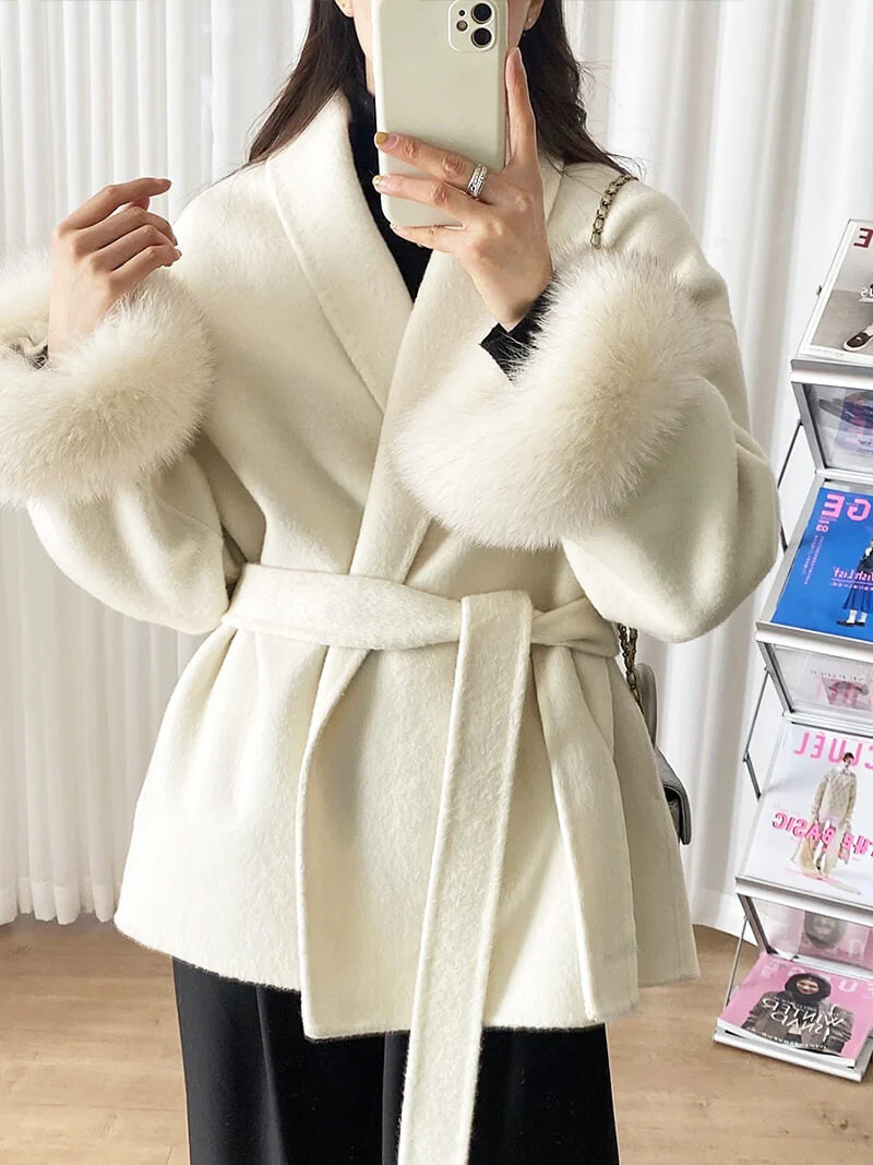 Clara | Eleganter Winter Mantel für Damen Kurz - Image 4