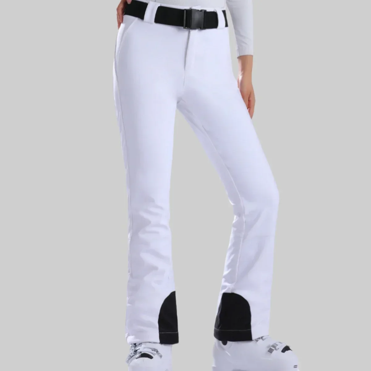 Clara | Slim Fit Schneehose für Damen Schwarz Winter - Image 2
