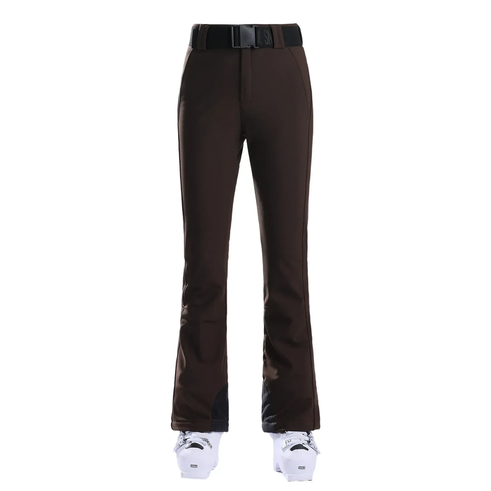 Clara | Slim Fit Schneehose für Damen Schwarz Winter - Image 7
