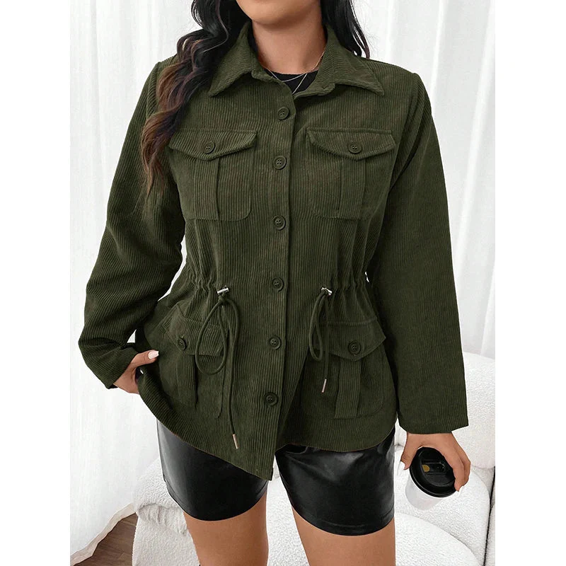 Clara | Stilvolle Cordjacke mit langen Ärmeln - Image 2