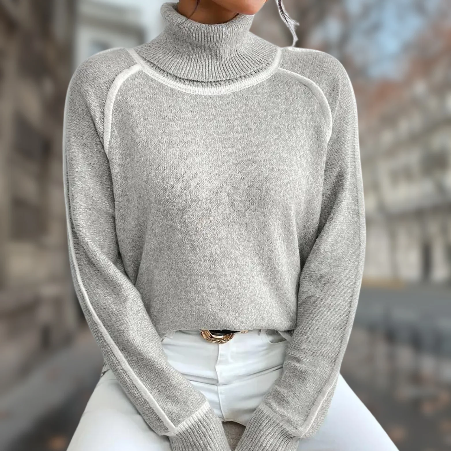 Clara | Warmer Rollkragenpullover für kalte Tage - Image 5