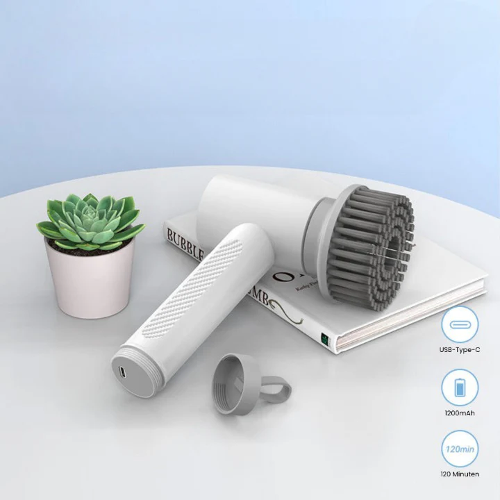 CleanForce – Elektrische Schrubzbürste Professionelle Küchen- und Herdreiniger - Image 10