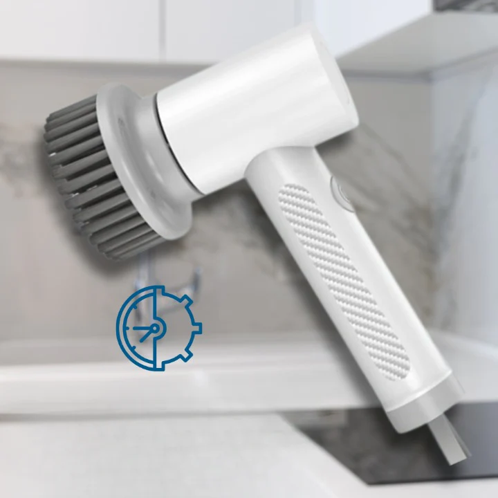 CleanForce – Elektrische Schrubzbürste Professionelle Küchen- und Herdreiniger - Image 12