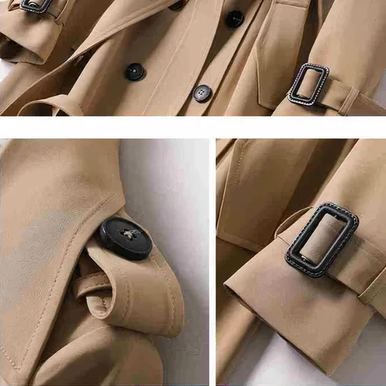 Clotilde | damen trench mantel | warme - Image 2