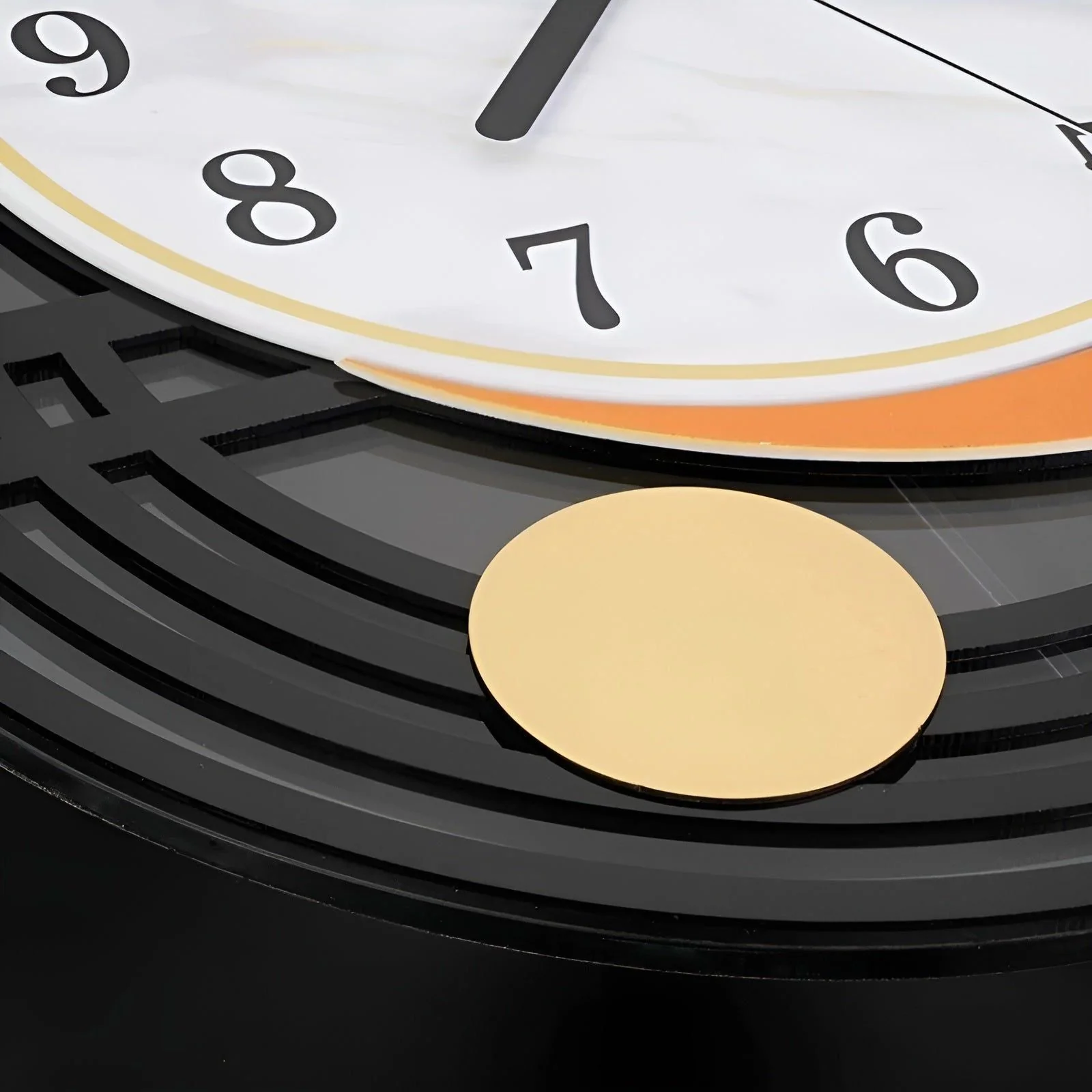 CoastalTime – Nautische Wanduhr mit Segeljacht-Design für Küstenflair - Image 4