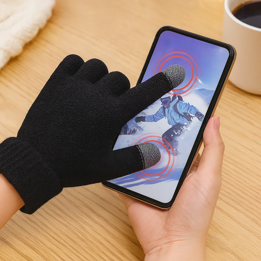 ColdGrip | Dicke Wintersporthandschuhe – Touchscreen-fähig zum Wandern & Radfahren - Image 2