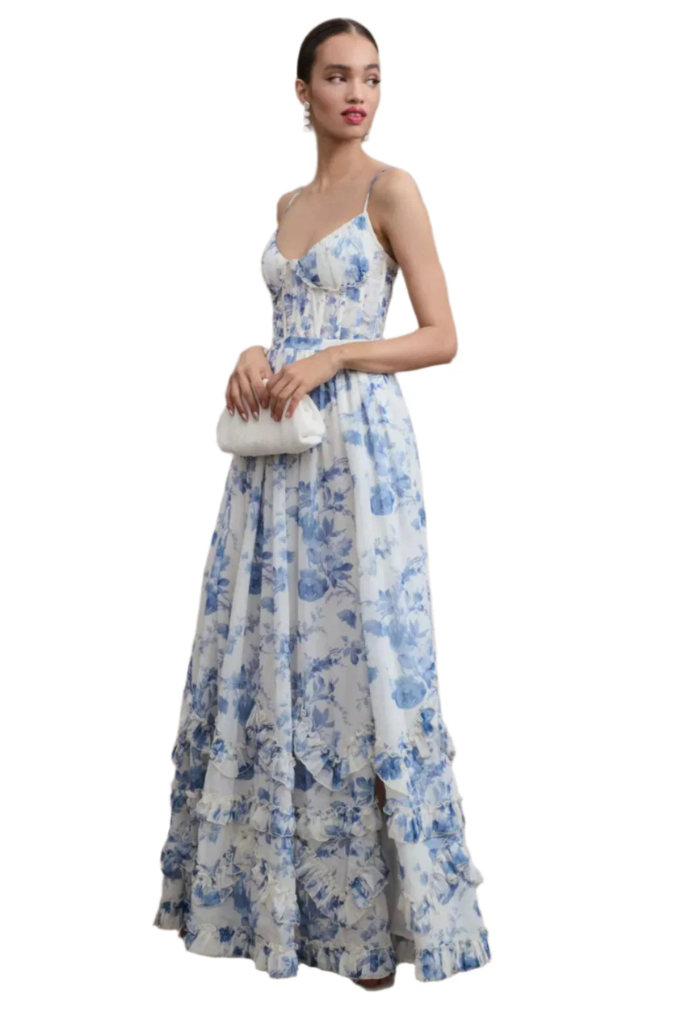 Colette Blumenmuster Maxikleid - Image 11