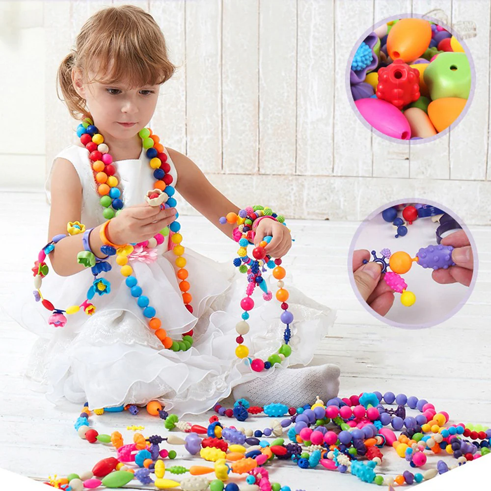ColorfulBead Haven | Schmuckbastelset für die kreative Entfaltung von Kindern