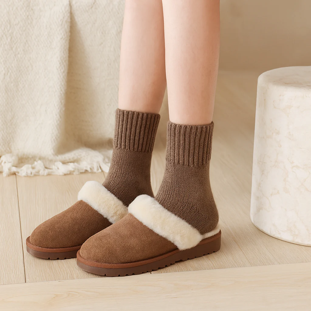 ComfortWeave | Solide Schlauchstrümpfe – 5er-Set für Damen
