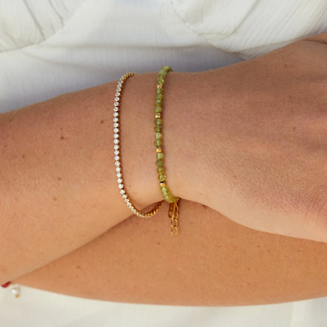 Cordelia Gold Tennisarmband - Image 6