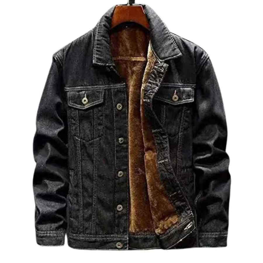 Cordell - jeansjacke mit dickem wollfutter - Image 10
