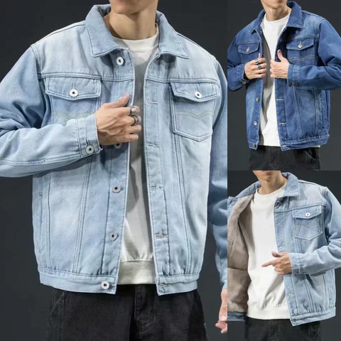 Cordell - jeansjacke mit dickem wollfutter - Image 11
