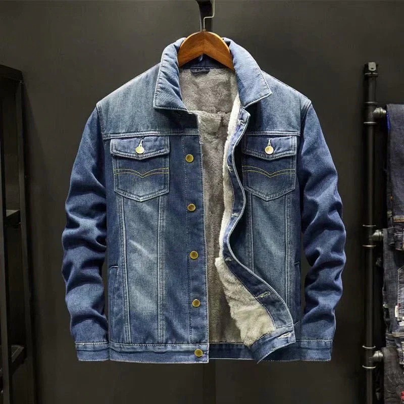 Cordell - jeansjacke mit dickem wollfutter - Image 4