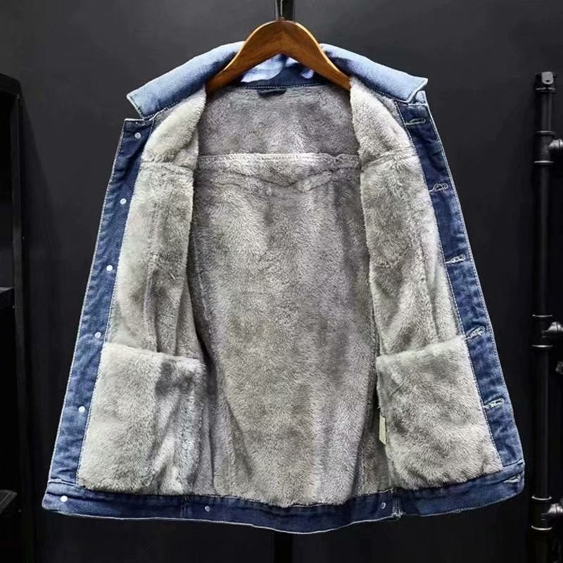 Cordell - jeansjacke mit dickem wollfutter - Image 6