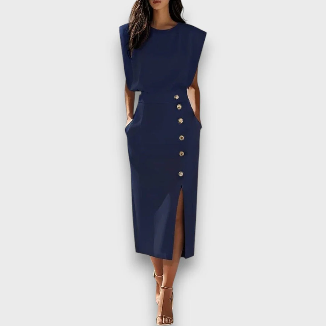 Corvaya – Bleistiftkleid mit Knopfleiste - Image 10