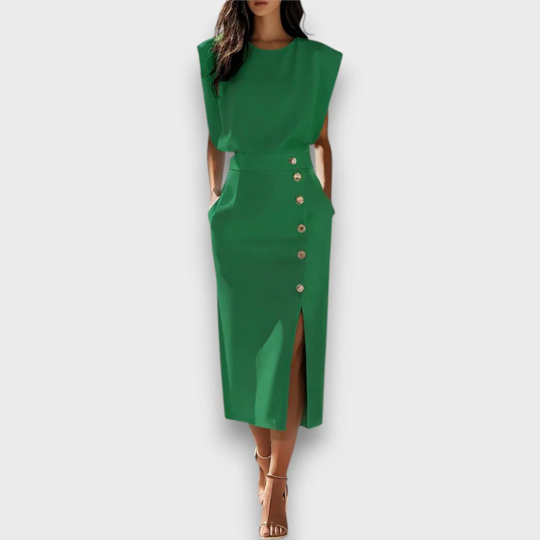 Corvaya – Bleistiftkleid mit Knopfleiste - Image 5