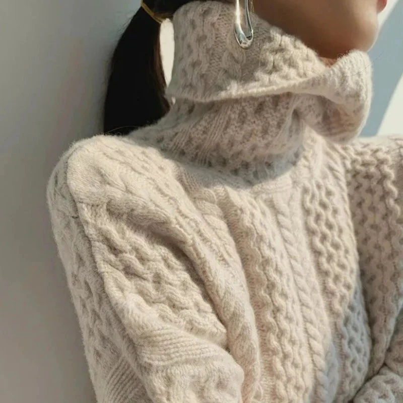 Couture Rollkragenpullover Damen - Image 6