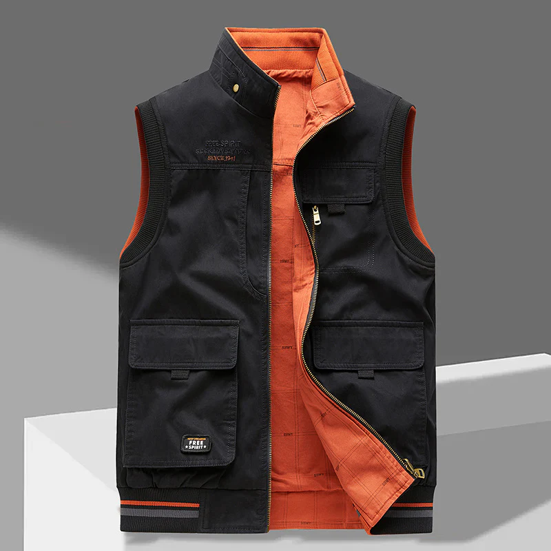 Crispin – Ärmellose Weste Mit Mehreren Taschen - Image 3