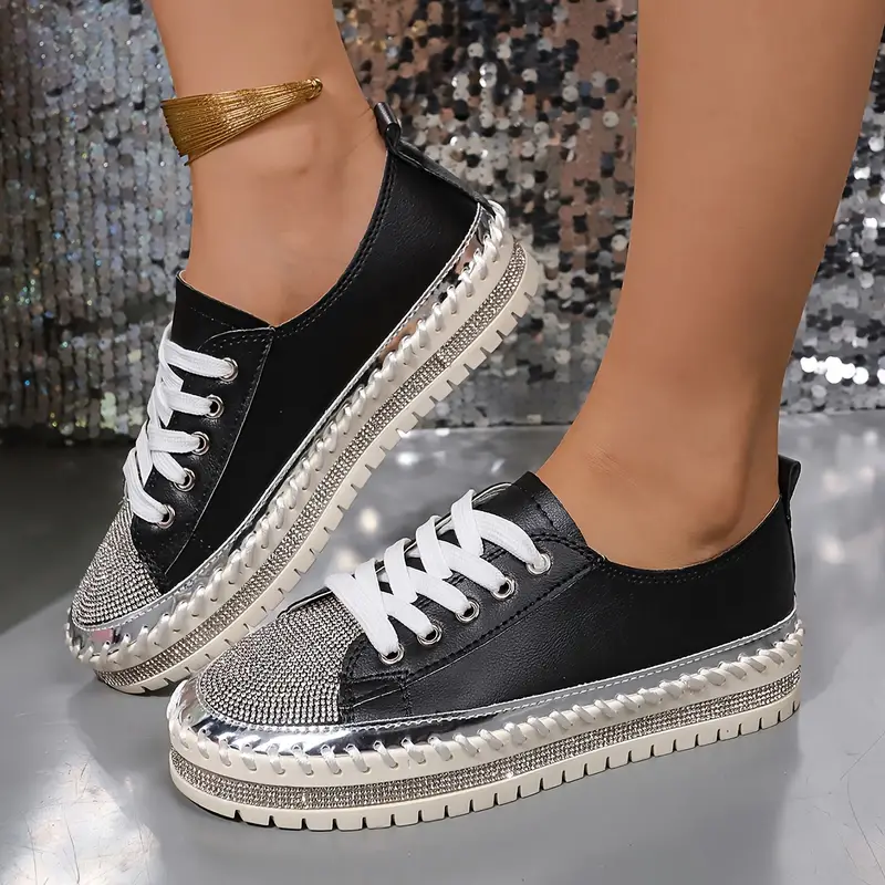 Crissa™ | Orthopädische Turnschuhe mit Strasssteinen - Image 5