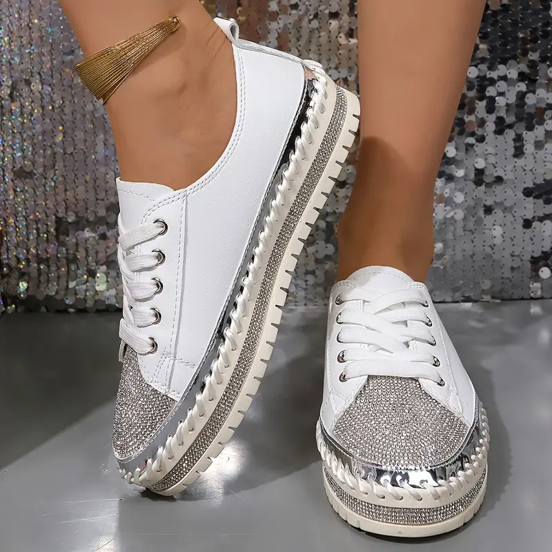Crissa™ | Orthopädische Turnschuhe mit Strasssteinen - Image 8