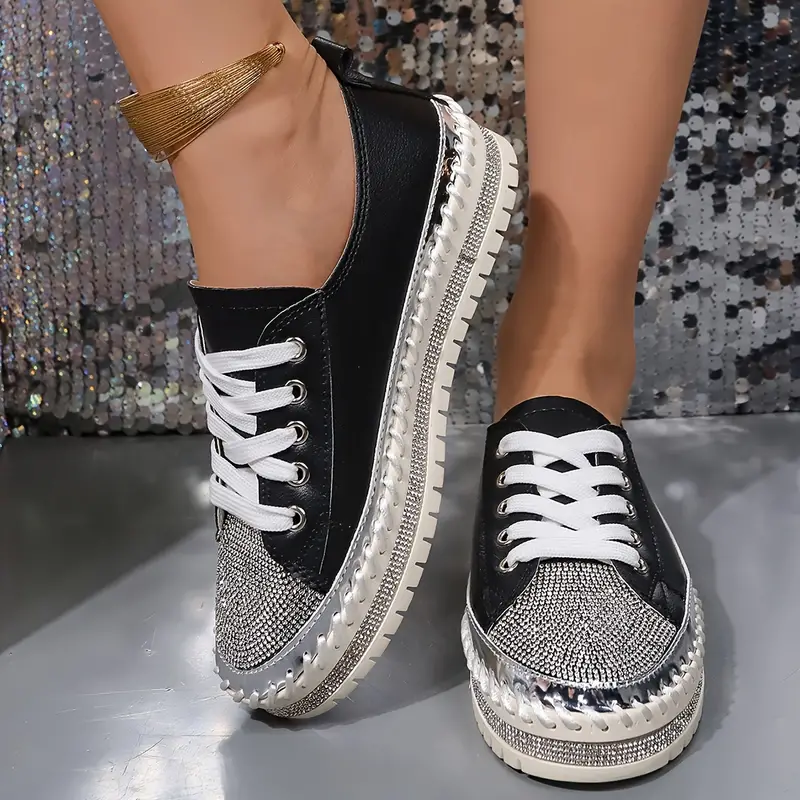 Crissa™ | Orthopädische Turnschuhe mit Strasssteinen - Image 9