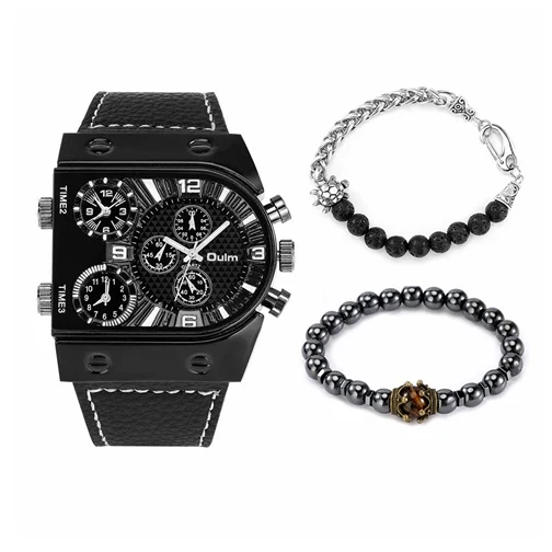 Cronos Eleganz - Uhr und Doppelarmband Set als Geschenk - Image 3