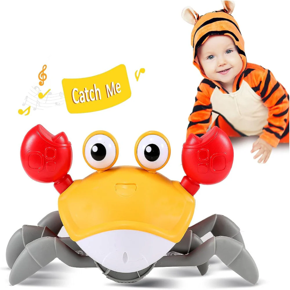 CrustaceanJoy | Krabbenbaby-Spielzeug mit Musik und bunten Lichtern - Image 6