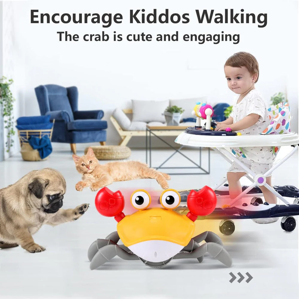 CrustaceanJoy | Krabbenbaby-Spielzeug mit Musik und bunten Lichtern - Image 7