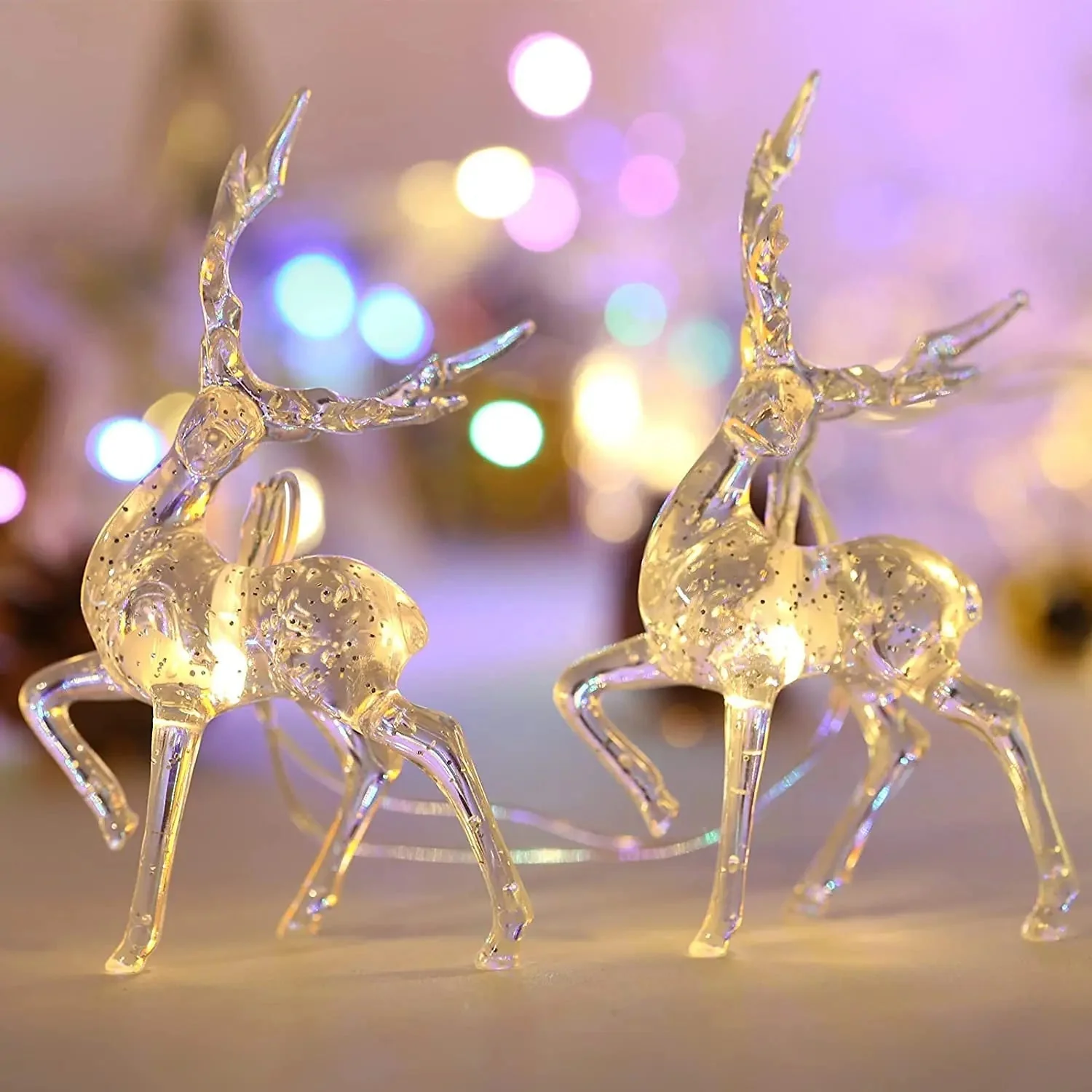 CrystalCheer | Elchgirlande als Weihnachtsdekoration