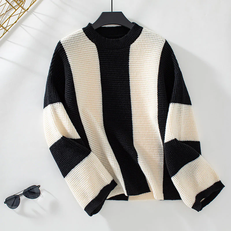 DAME LAESSIGER RUNDHALS STRICKPULLOVER | MODERN, BEQUEM, STILVOLL - Image 4