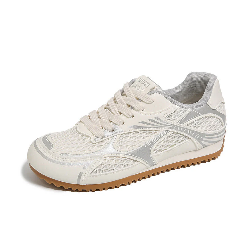 Damen Atmungsaktive Freizeitsneaker mit rutschfester Laufsohle und flexiblem Obermaterial - Image 4