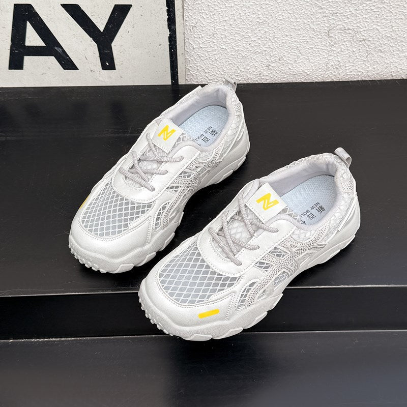Damen Atmungsaktive Freizeitsneaker mit rutschfester Laufsohle und stabiler Konstruktion - Image 5