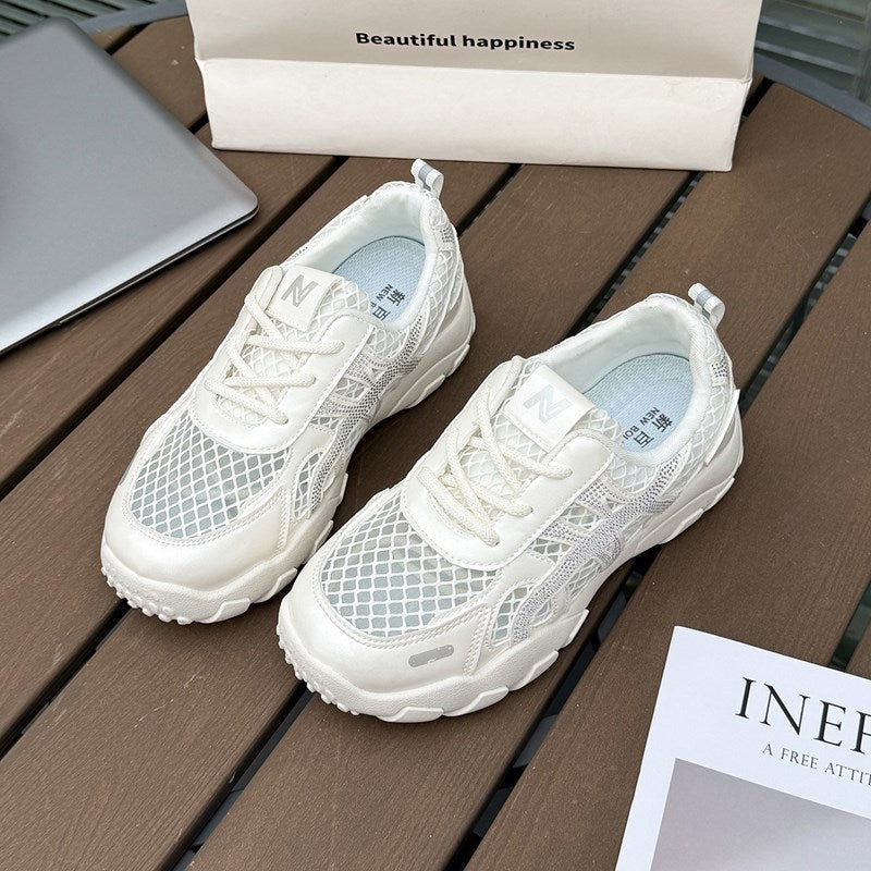 Damen Atmungsaktive Freizeitsneaker mit rutschfester Laufsohle und stabiler Konstruktion - Image 6