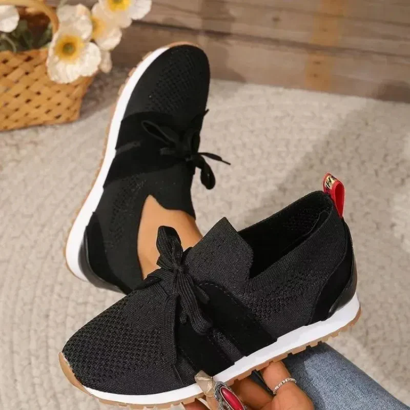 Damen atmungsaktive Mesh-Schnürschuhe | Kompressions - Image 2