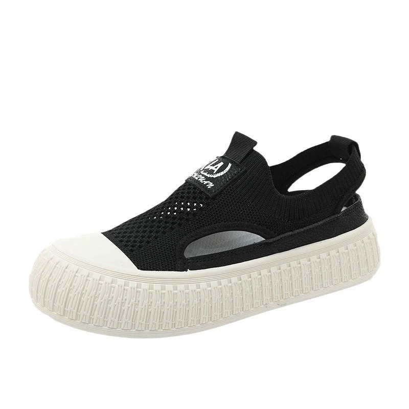 Damen Atmungsaktive Sommer-Slipper mit elastischem Einstieg und rutschfester Sohle - Image 4