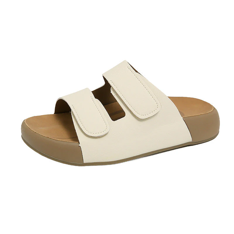 Damen Bequeme Clogs mit verstellbaren Klettverschlüssen und anatomischem Fußbett - Image 5