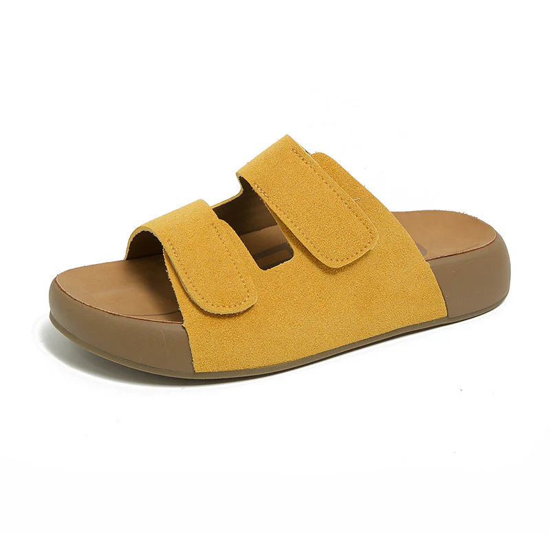 Damen Bequeme Clogs mit verstellbaren Klettverschlüssen und anatomischem Fußbett - Image 6