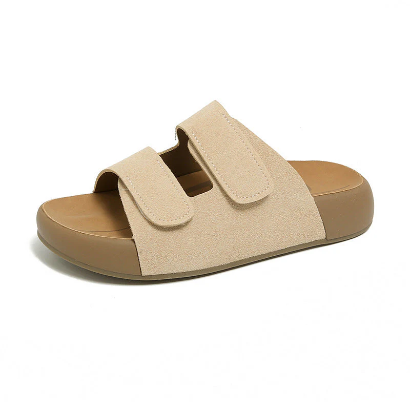Damen Bequeme Clogs mit verstellbaren Klettverschlüssen und anatomischem Fußbett - Image 7